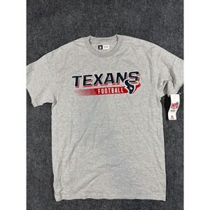Houston Texans Shirt Mens Medium NFL Football Team Apparel Gray T-Shirt